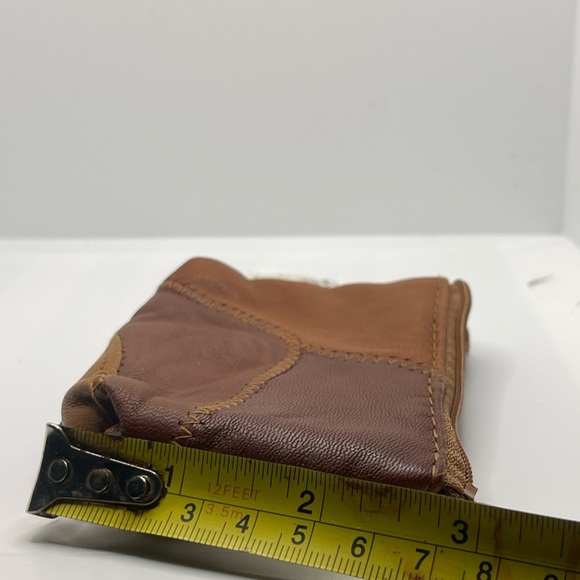 Vintage Unisex eel skin coin purse key holder - Picture 10 of 11